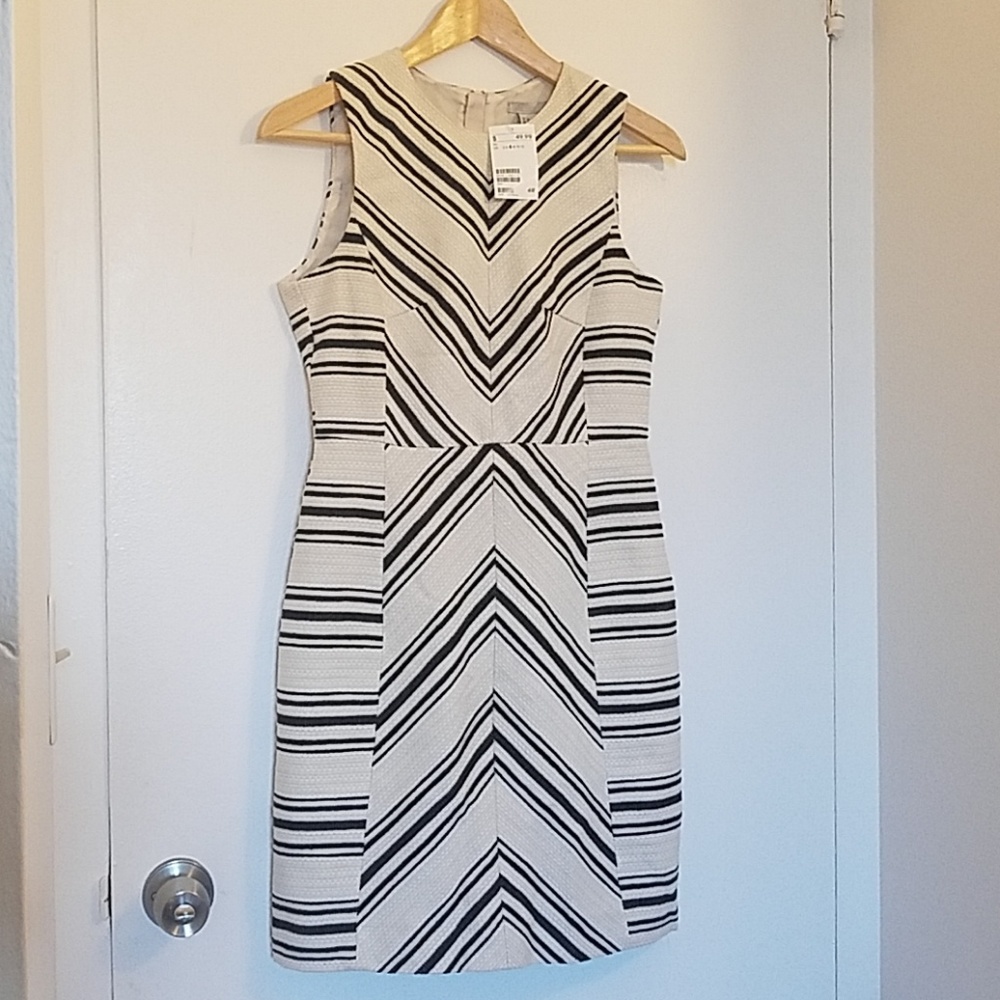 H&M Sleeveless Tweed/Woven Dress